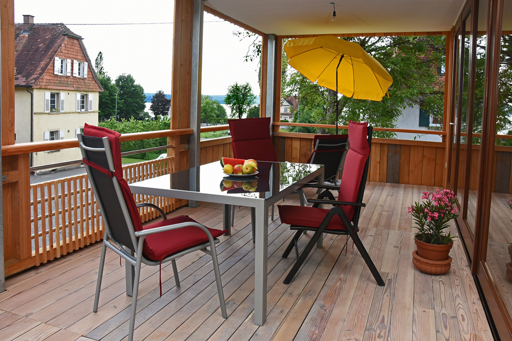Ferienwohnungen Hof Geiger, Ferienwohnung Augustkönigin, Balkon