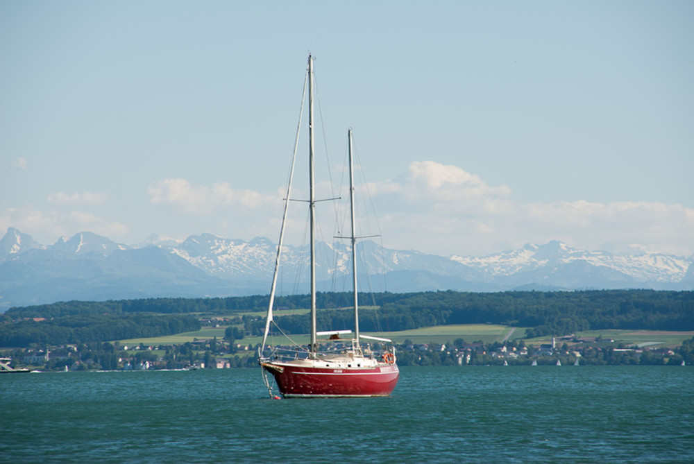 Hof Geiger Lake Constance, Sailing ship Baunty